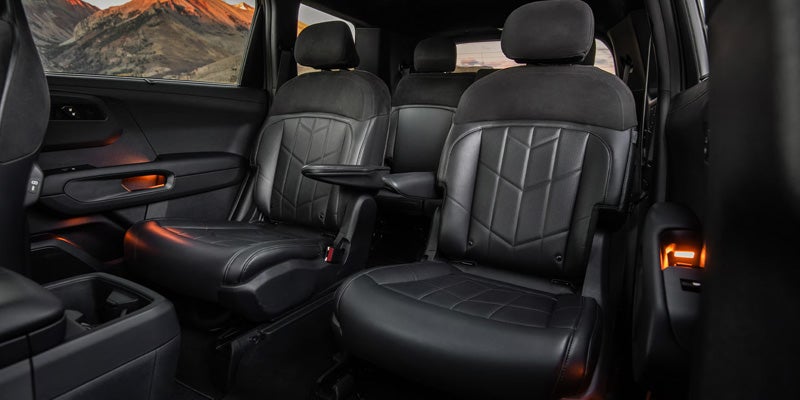 2027 Kia Telluride second-row captain's chairs and spacious cabin