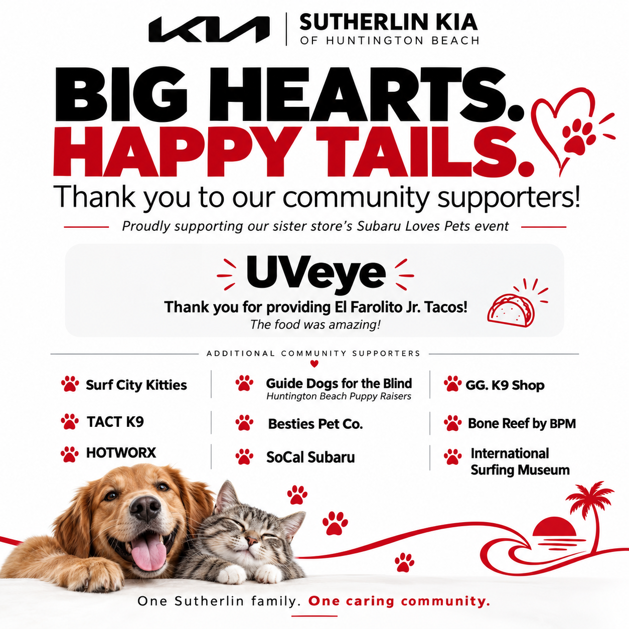 Celebrating Sister Store’s Subaru Loves Pets Event